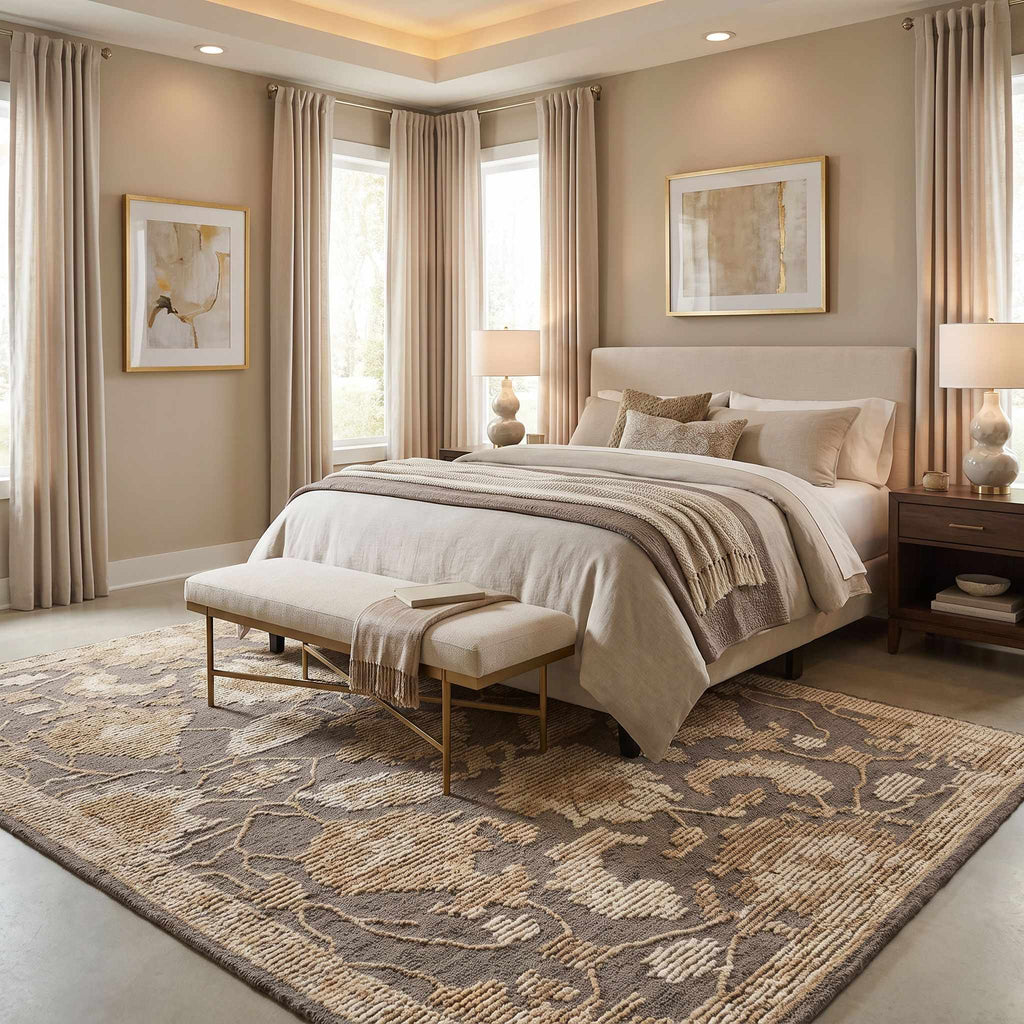 Lehana Traditional Handmade Area Rug