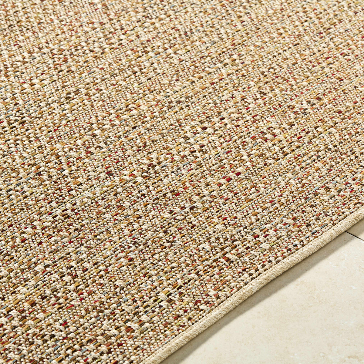 Thanh Beige Outdoor Area Rug