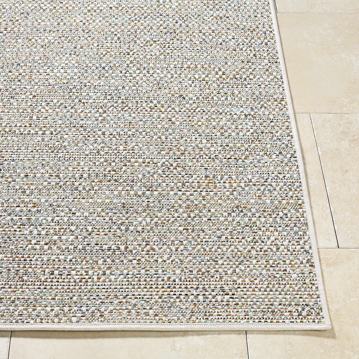 Thanh Ivory Outdoor Area Rug