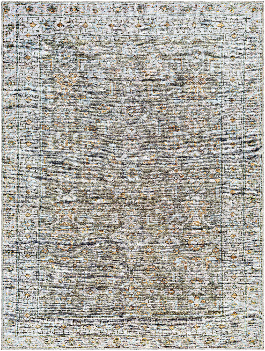 Darling Machine Woven Becki Owens x LIVABLISS BODA-2301 Washable Area Rug