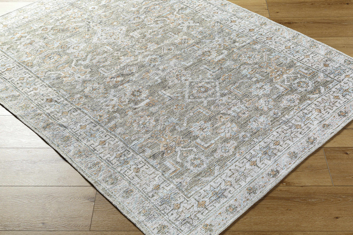 Darling Machine Woven Becki Owens x LIVABLISS BODA-2301 Washable Area Rug