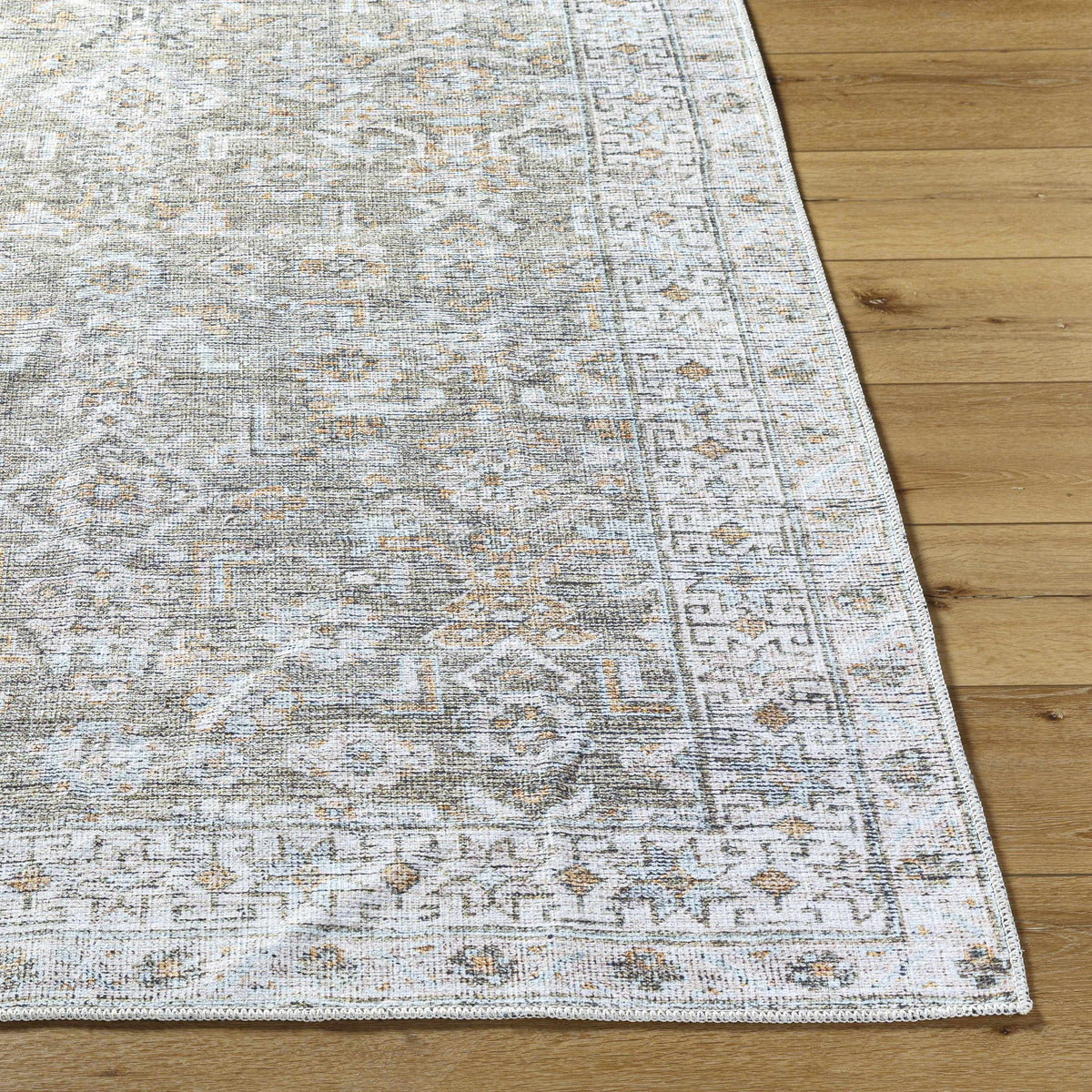 Darling Machine Woven Becki Owens x LIVABLISS BODA-2301 Washable Area Rug