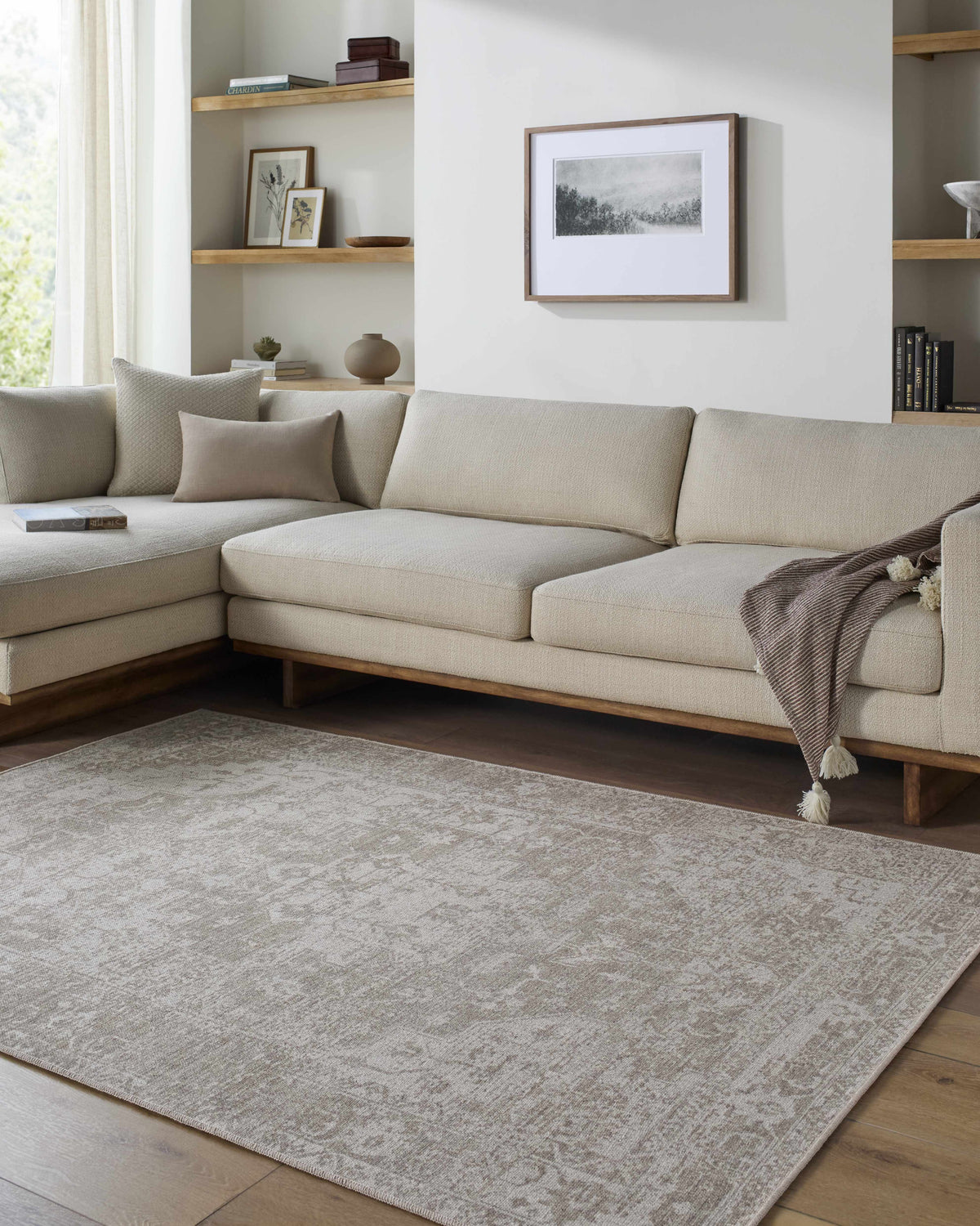 Tanko Washable Wool Area Rug