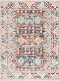 Bindi Blue & Rose Area Rug - Clearance