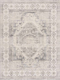 Brend Taupe Medallion Area Rug - Clearance