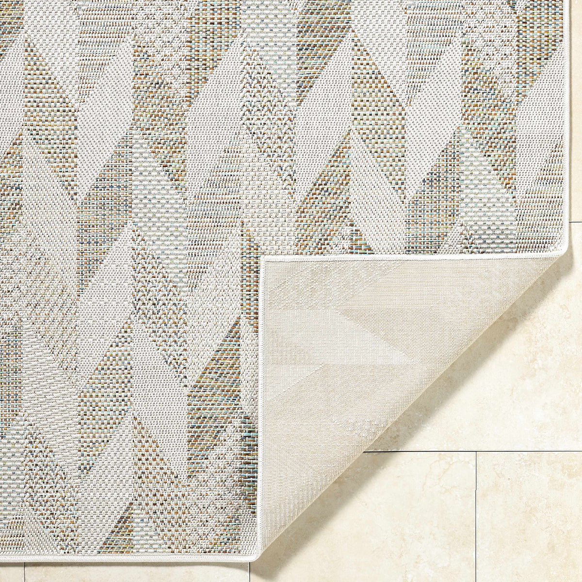 Andrea Ivory Outdoor Area Rug