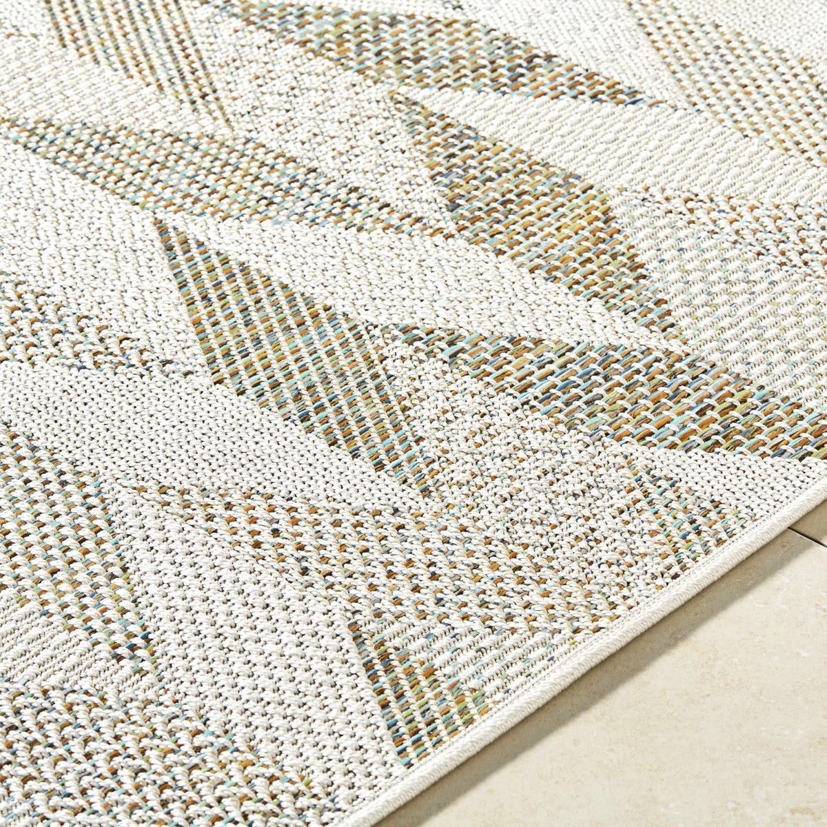 Andrea Ivory Outdoor Area Rug