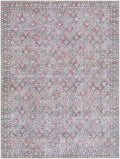 Telma Red Washable Area Rug
