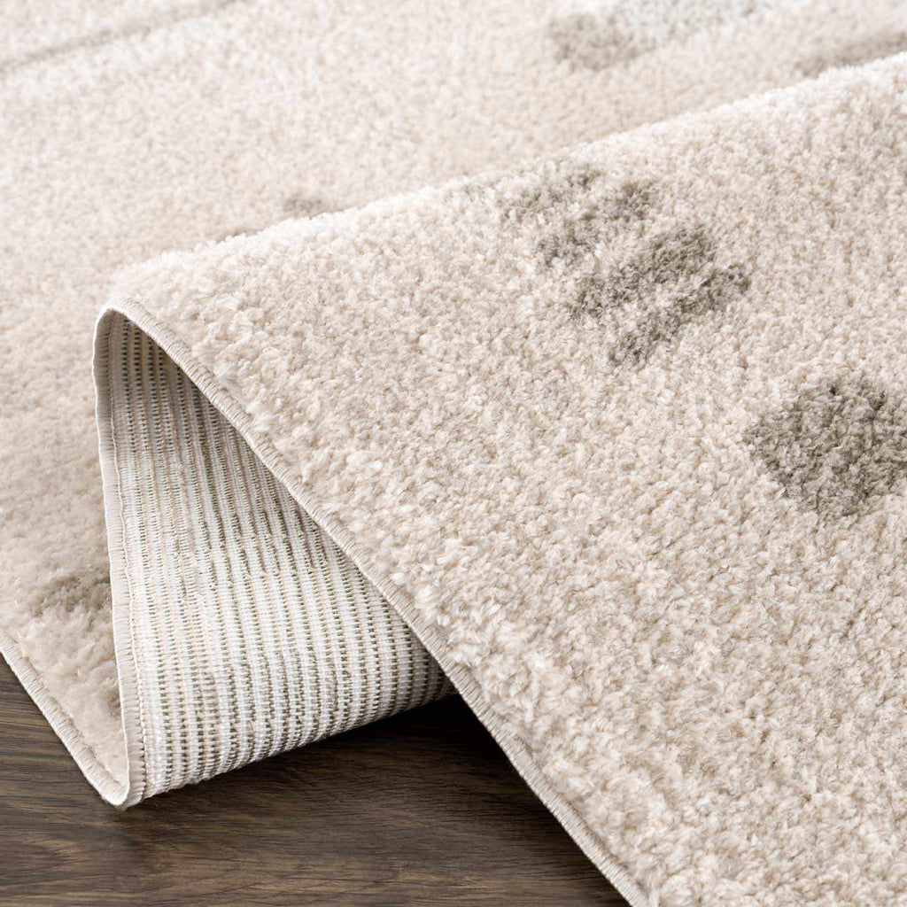 Azriel Gray Washable Area Rug