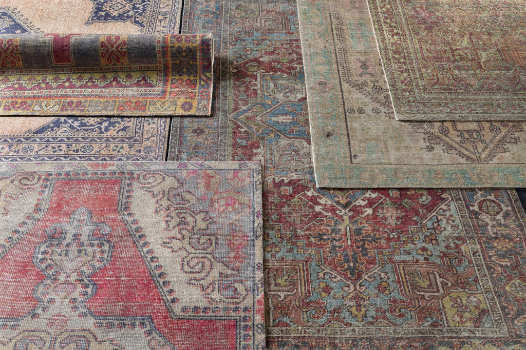 Rickinghall Peach&Sage Medallion Beige Rug - Clearance