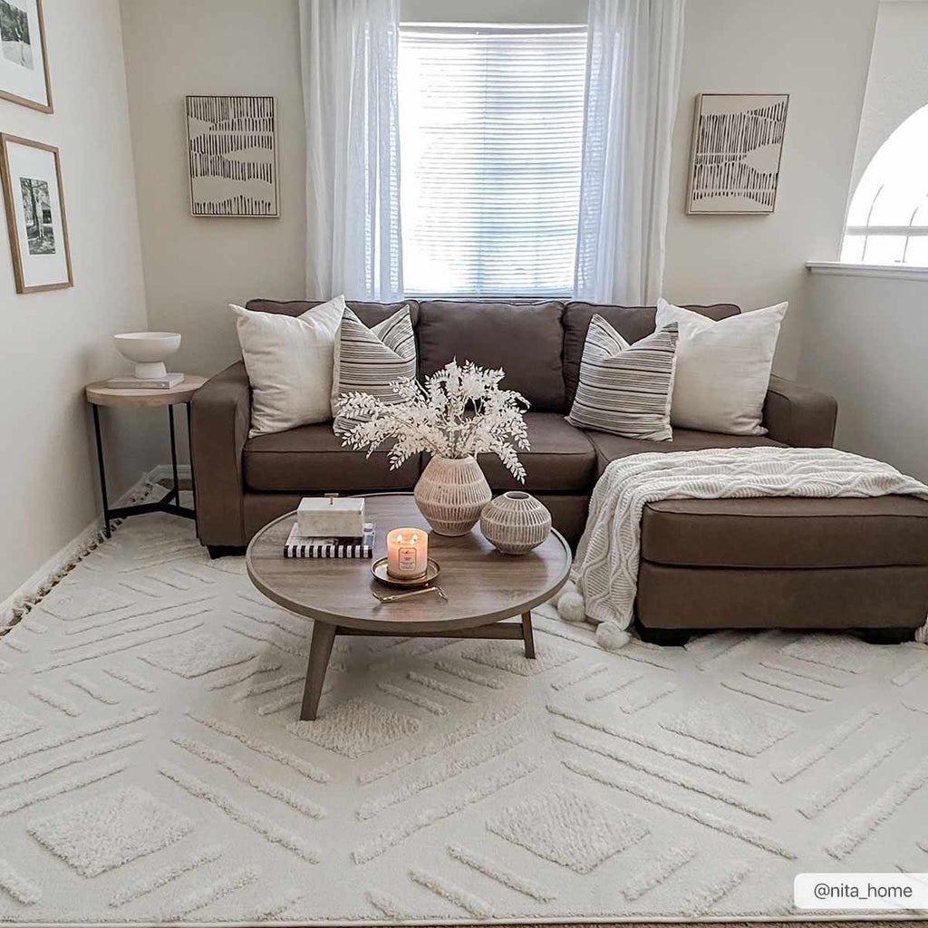 Vineyards 3D Living Room Rug - Clearance