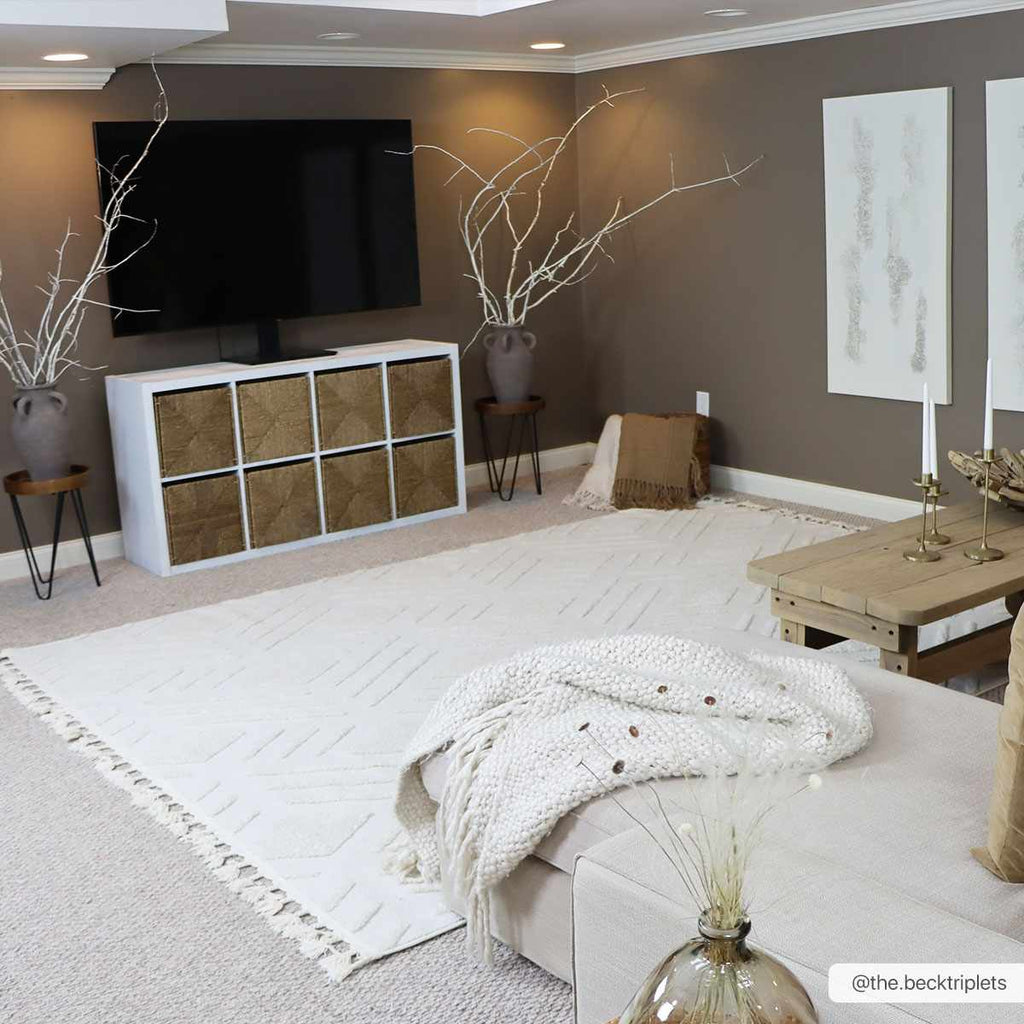 Vineyards 3D Living Room Rug - Clearance