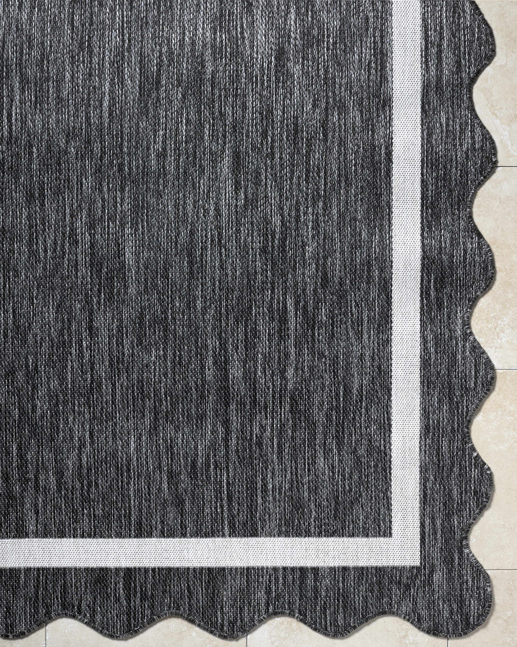 Varro Black Outdoor Area Rug