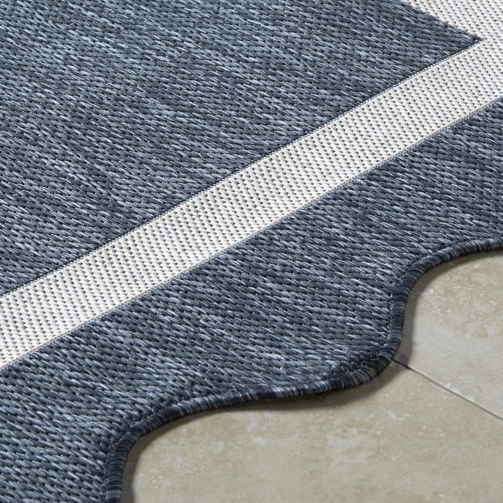 Varro Navy Outdoor Area Rug