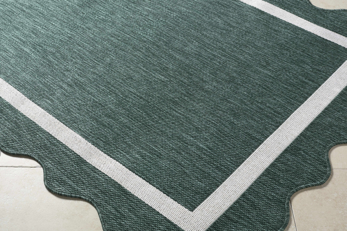 Varro Green Outdoor Area Rug