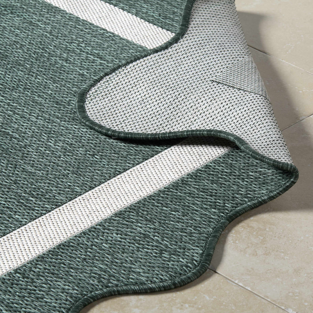Varro Green Outdoor Area Rug