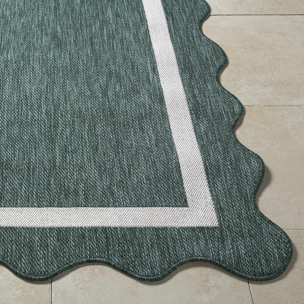 Varro Green Outdoor Area Rug