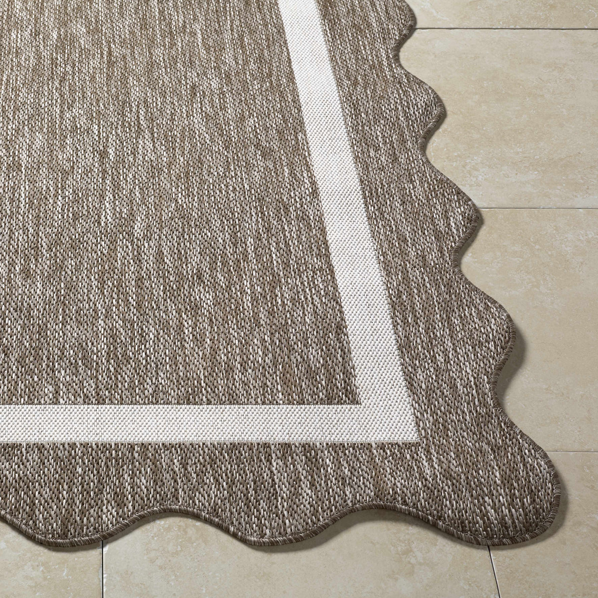 Varro Dark Brown Outdoor Area Rug