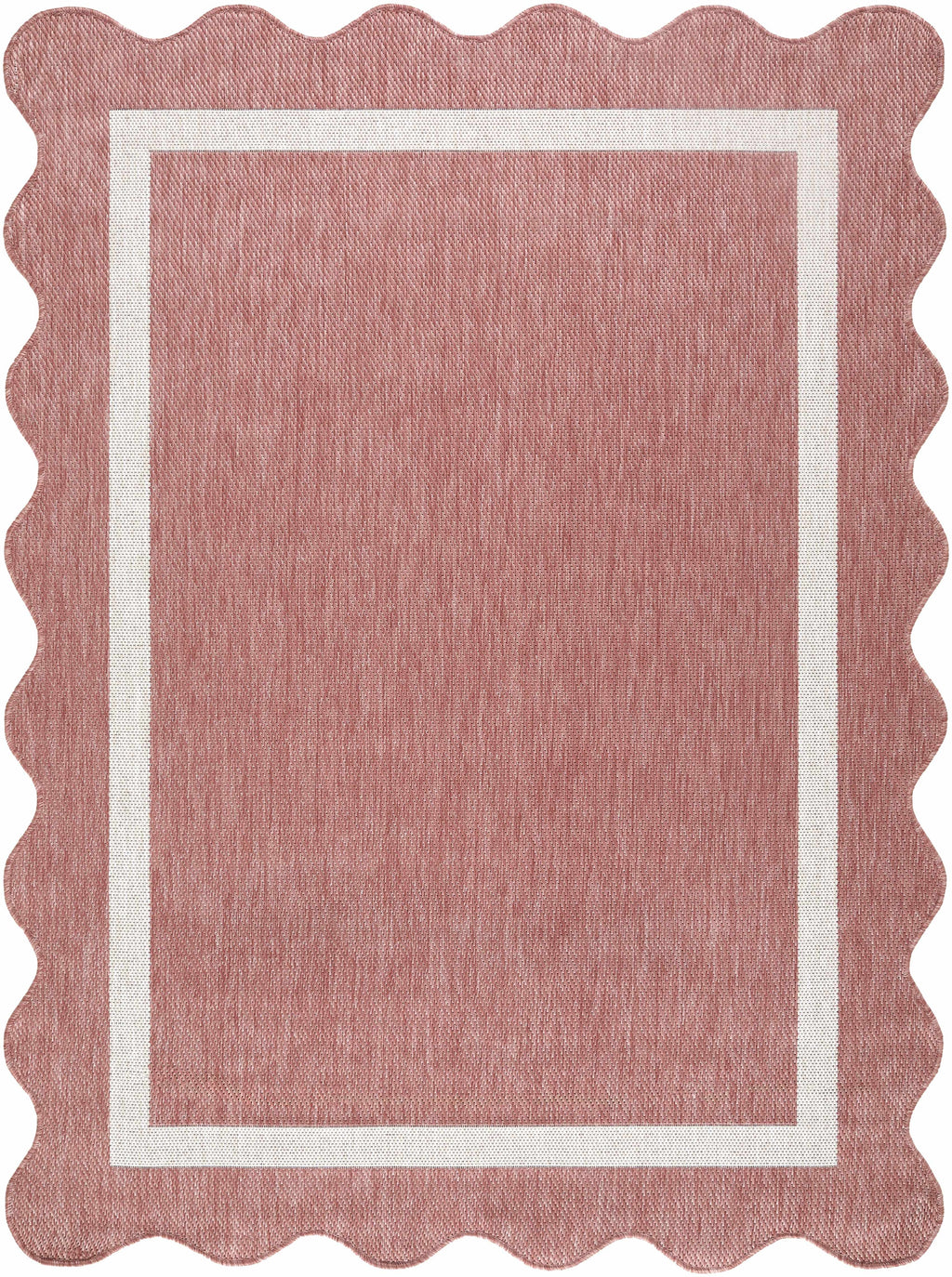 Varro Dark Pink Outdoor Area Rug