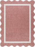 Varro Dark Pink Outdoor Area Rug