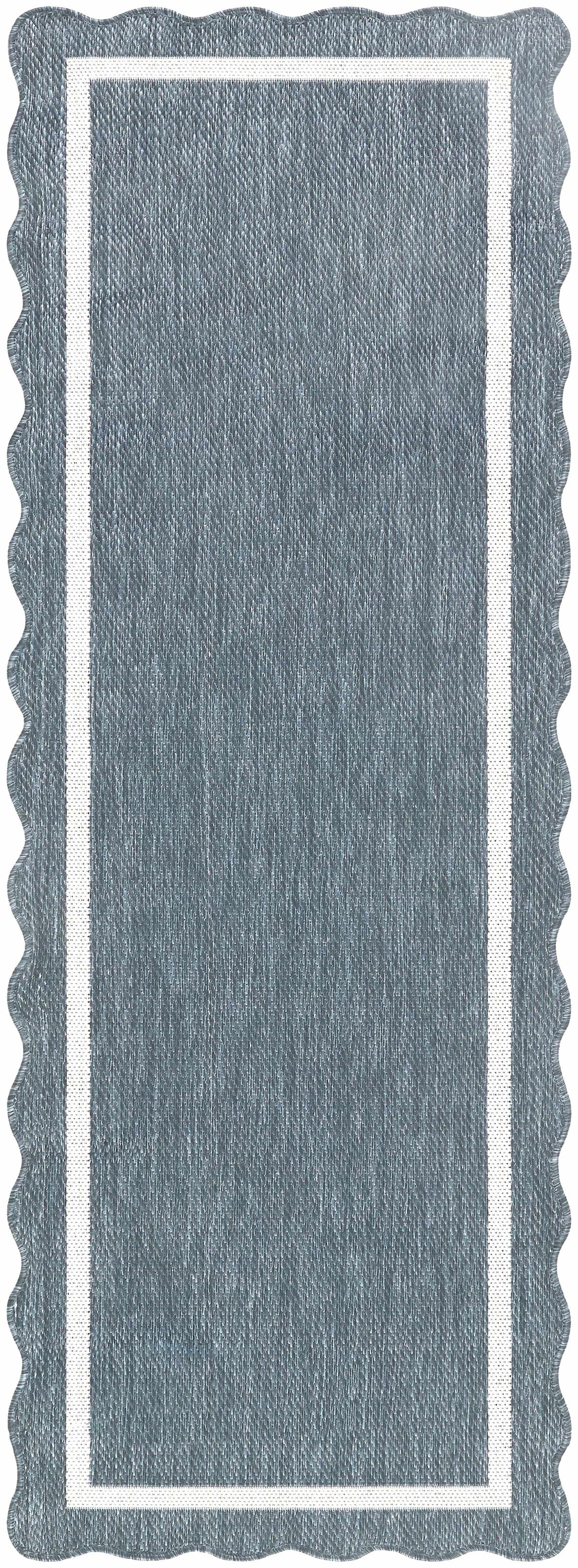 Varro Blue Outdoor Area Rug
