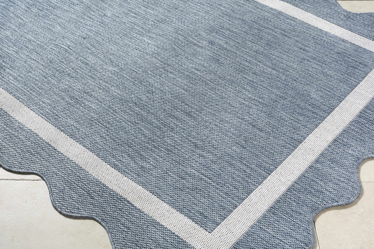 Varro Blue Outdoor Area Rug