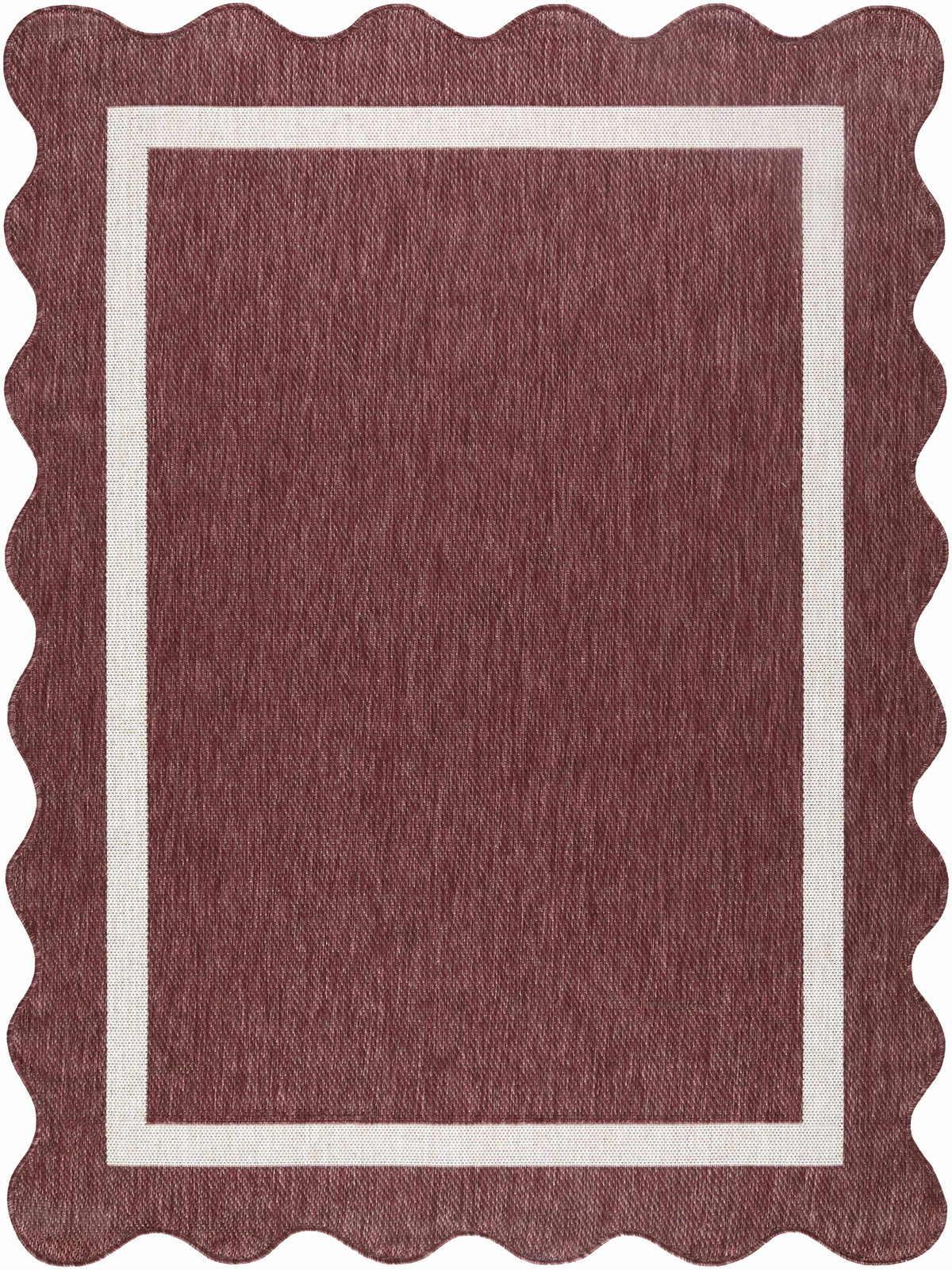 Varro Burgundy Outdoor Area Rug