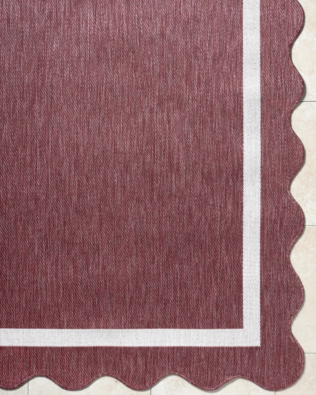 Varro Burgundy Outdoor Area Rug