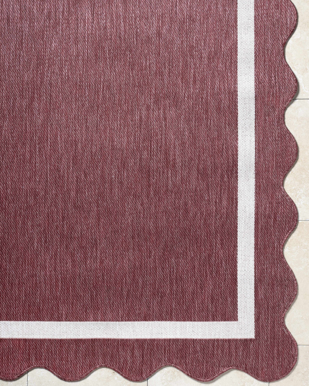 Varro Burgundy Outdoor Area Rug