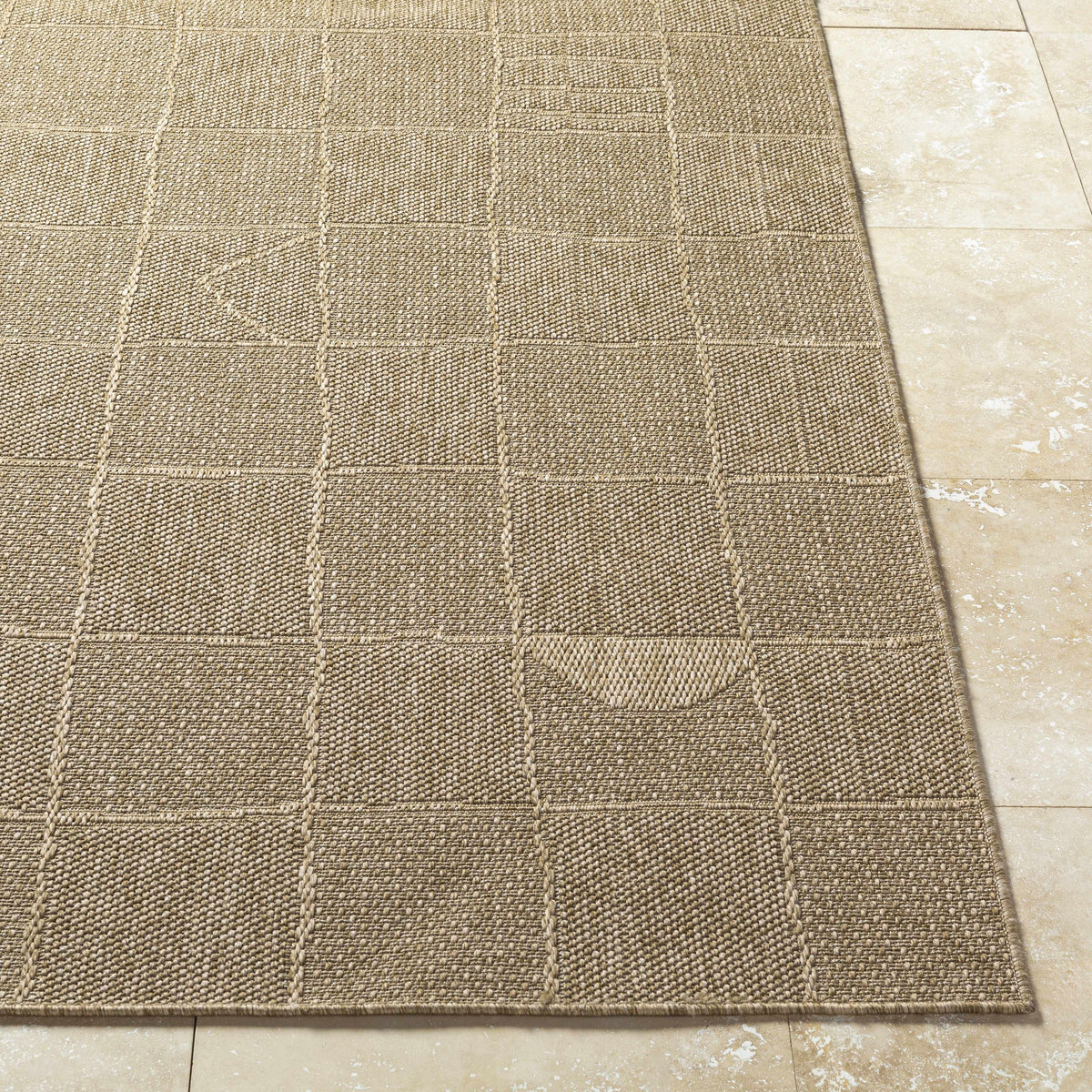 Veras Beige Outdoor Area Rug