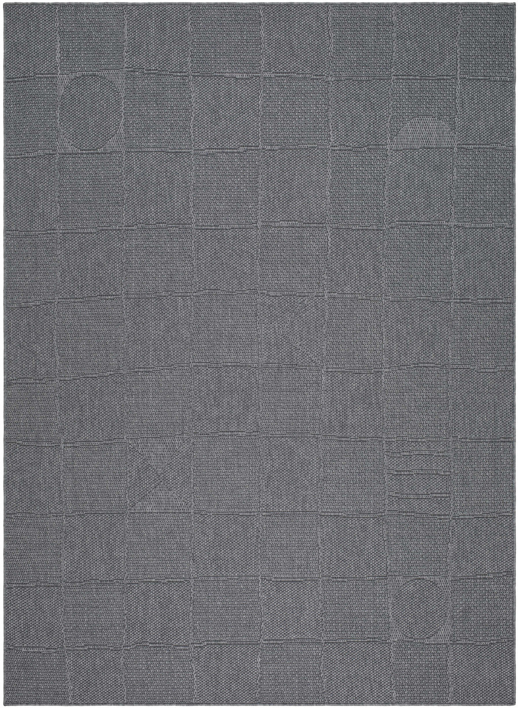 Veras Charcoal Outdoor Area Rug