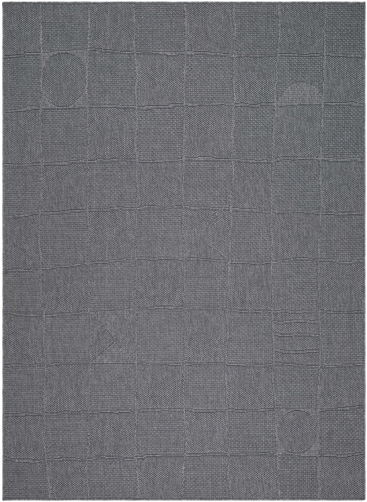 Veras Charcoal Outdoor Area Rug