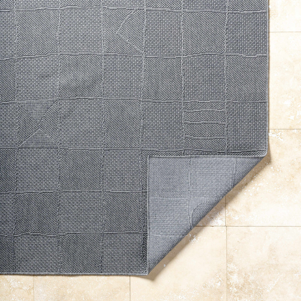 Veras Charcoal Outdoor Area Rug