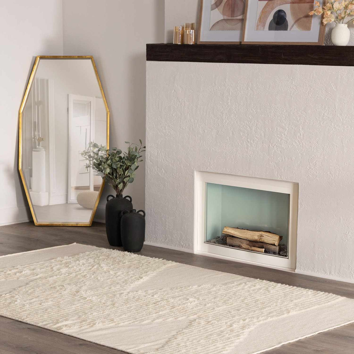 Woodew Modern Wool Rug - Clearance