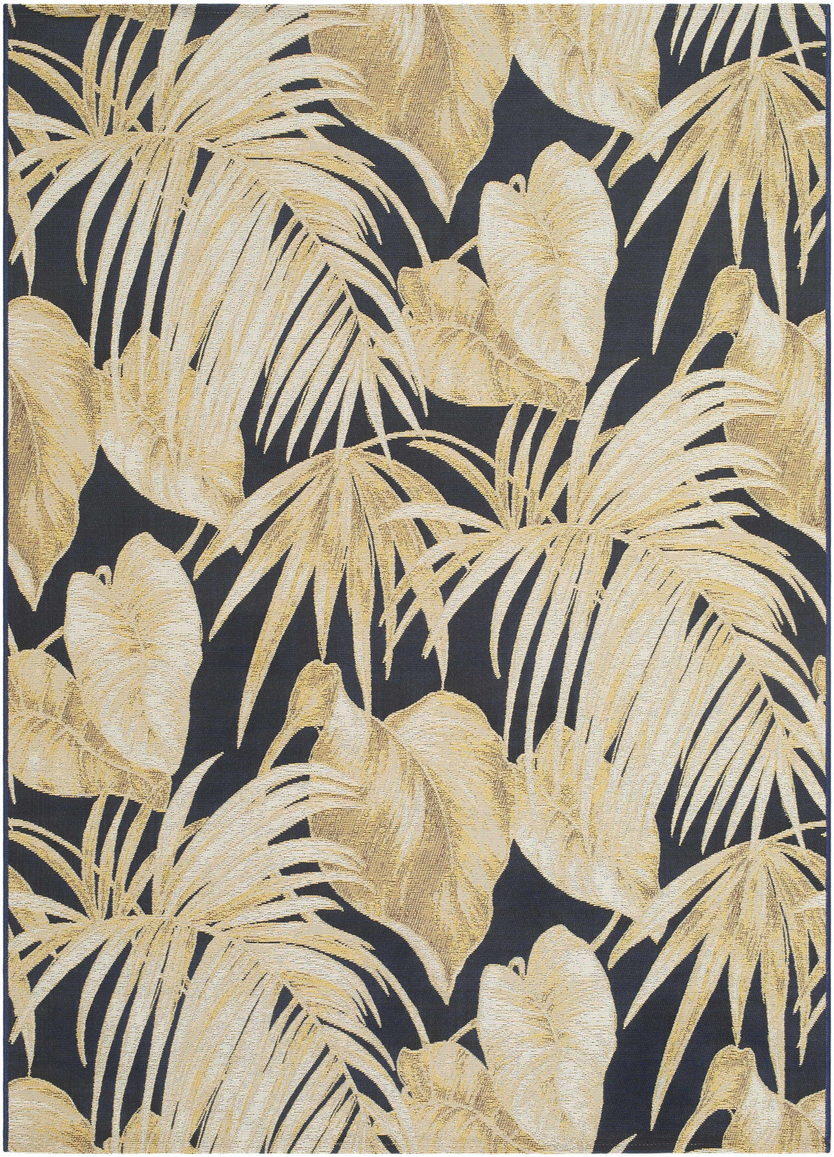 Amirah Midnight Blue Outdoor Area Rug