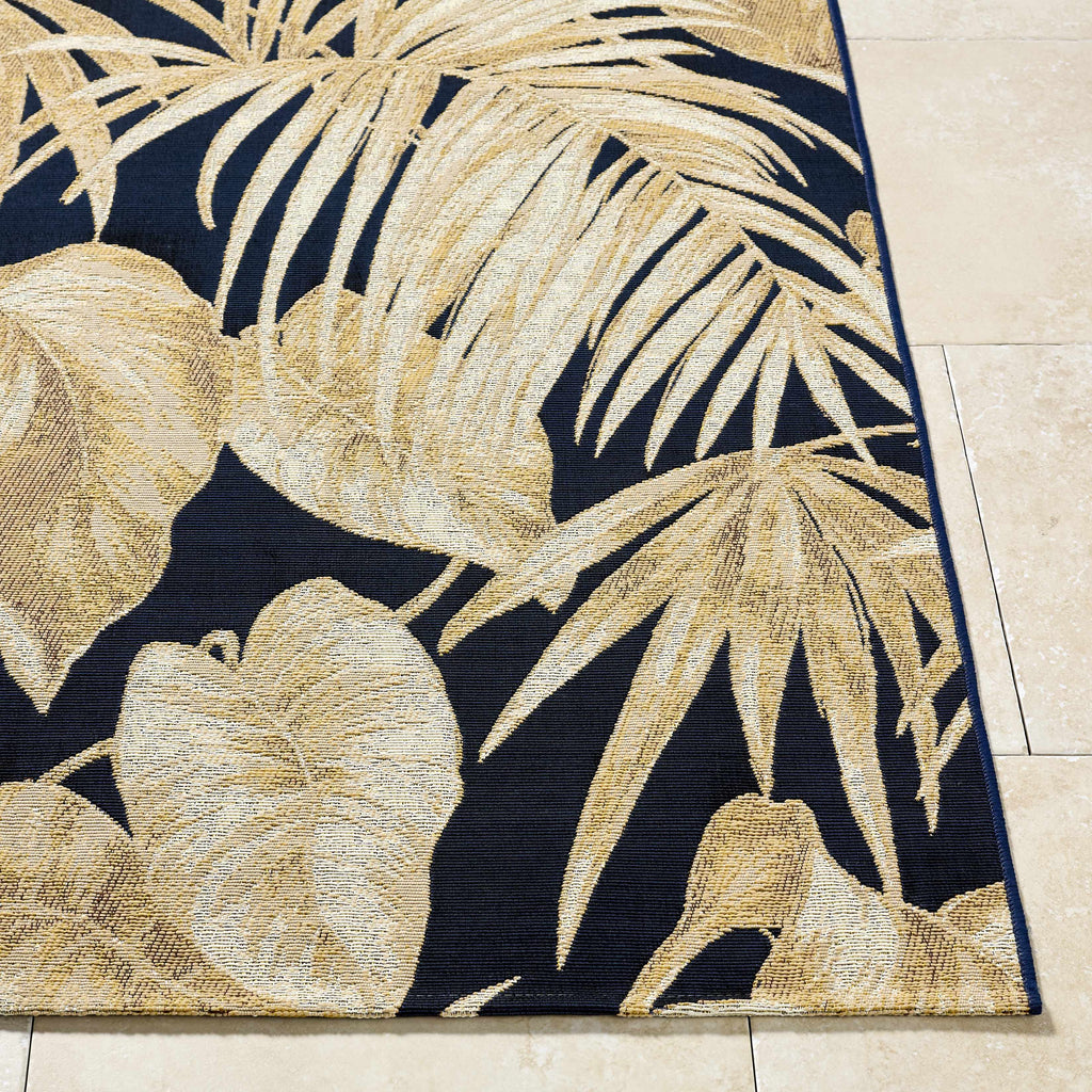Amirah Midnight Blue Outdoor Area Rug