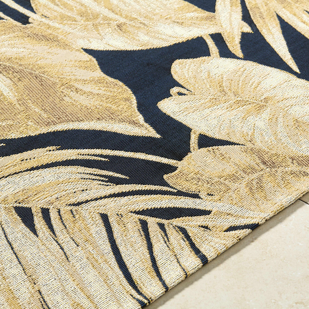 Amirah Midnight Blue Outdoor Area Rug