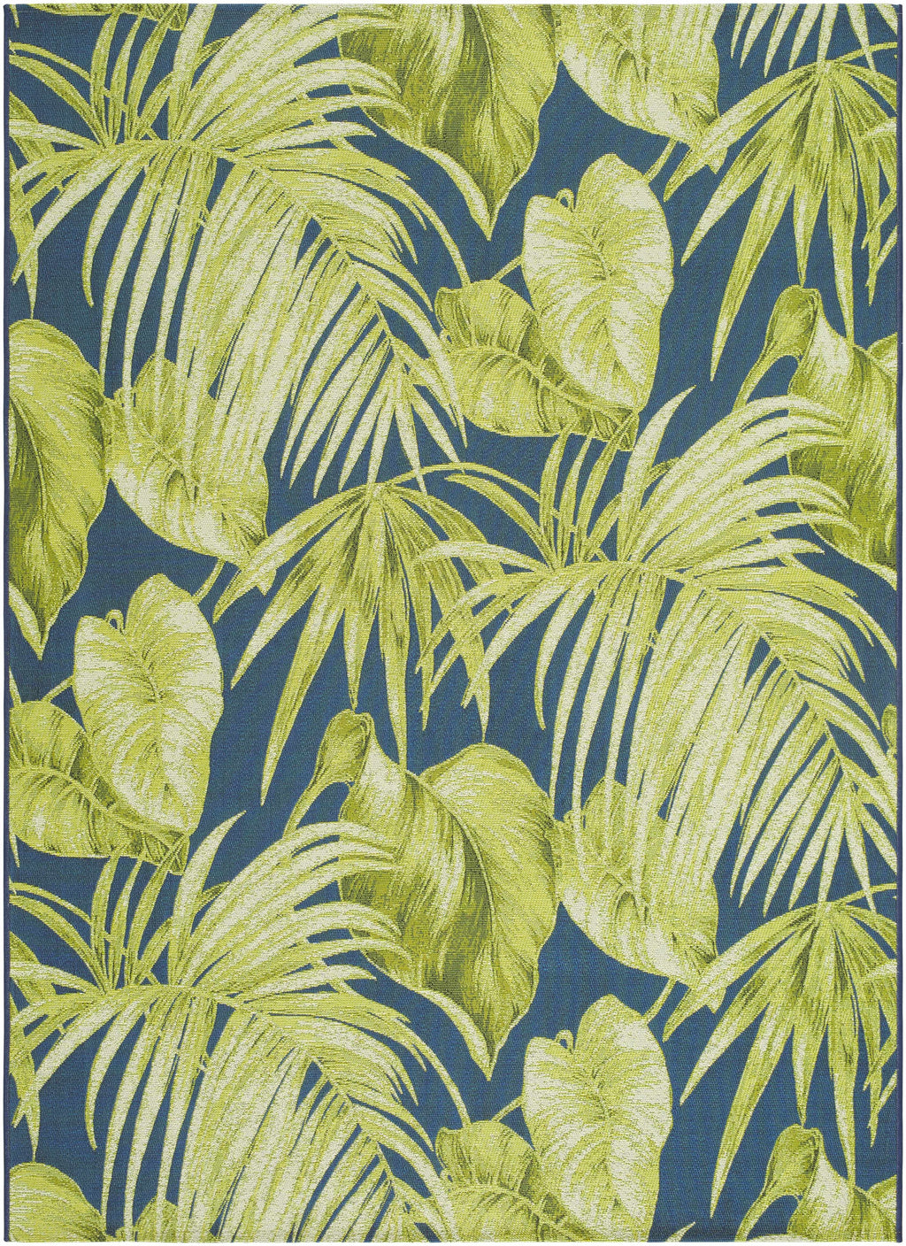 Amirah Teal Outdoor Area Rug