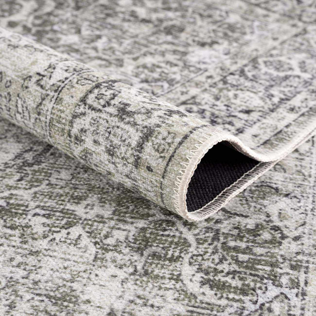 Gray Holi-4607 Washable Area Rug - Clearance