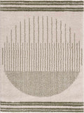 Apichu Green Washable Area Rug