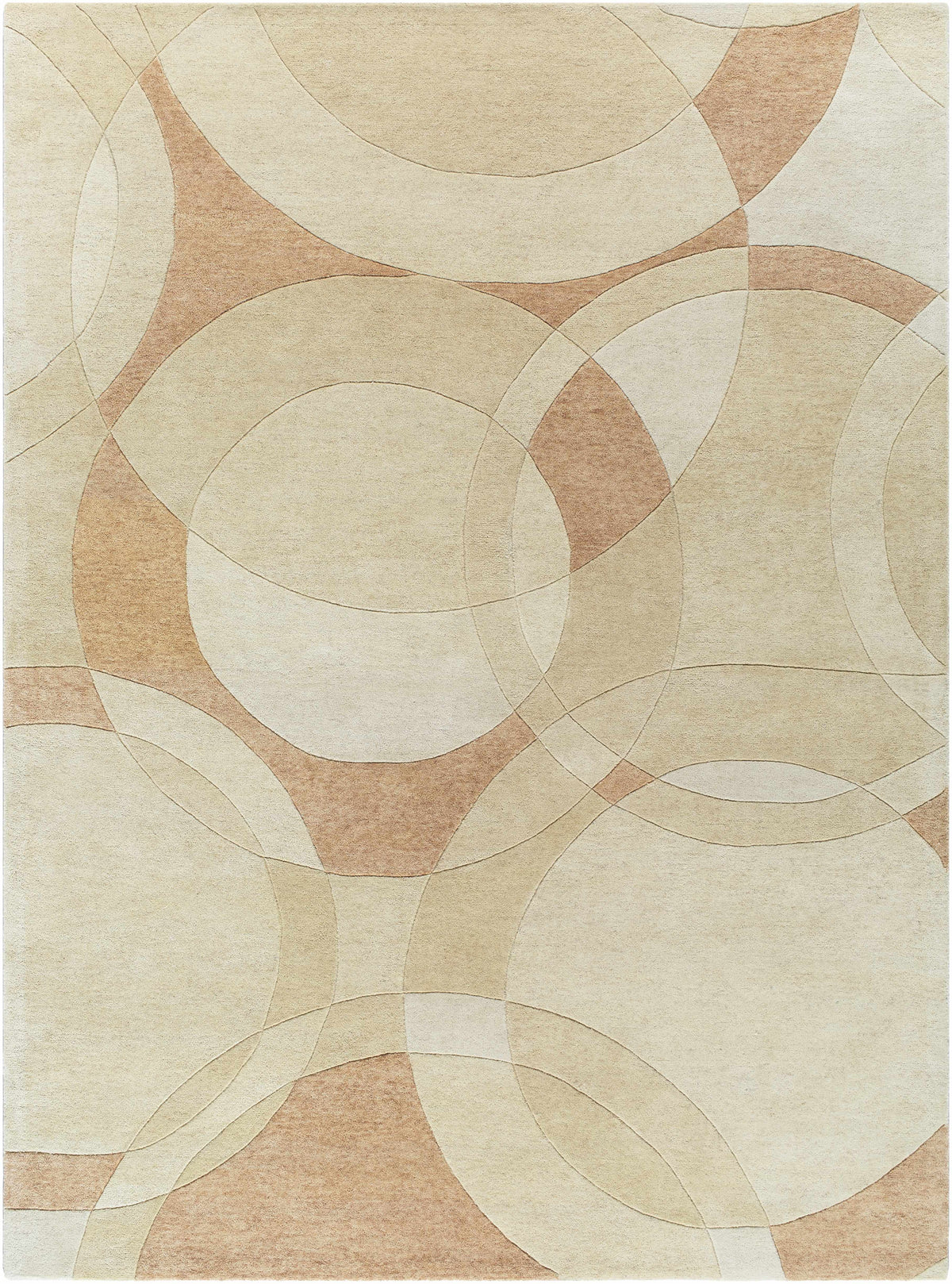 Yaxha Modern Wool Rug - Clearance