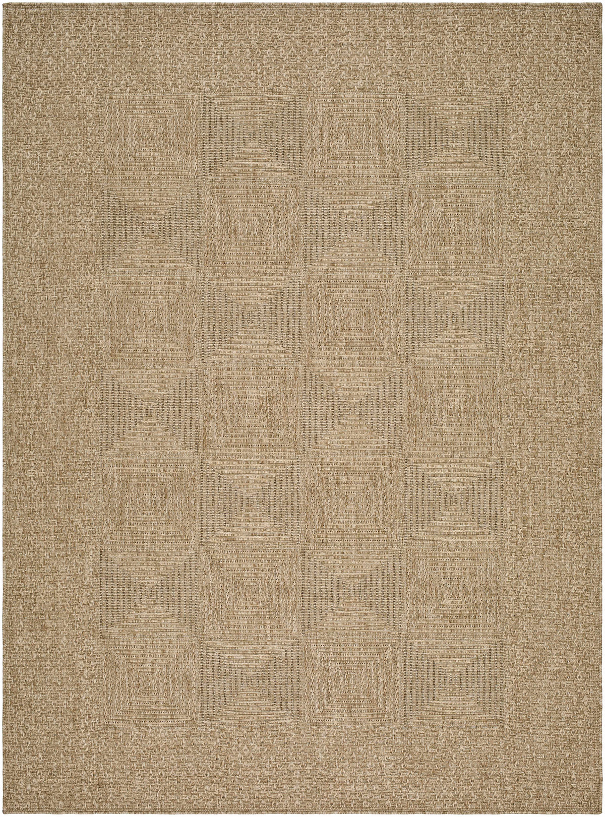 Anabia Brown Outdoor Area Rug