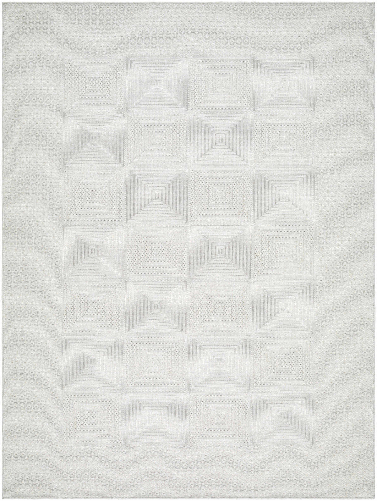 Anabia White Outdoor Area Rug