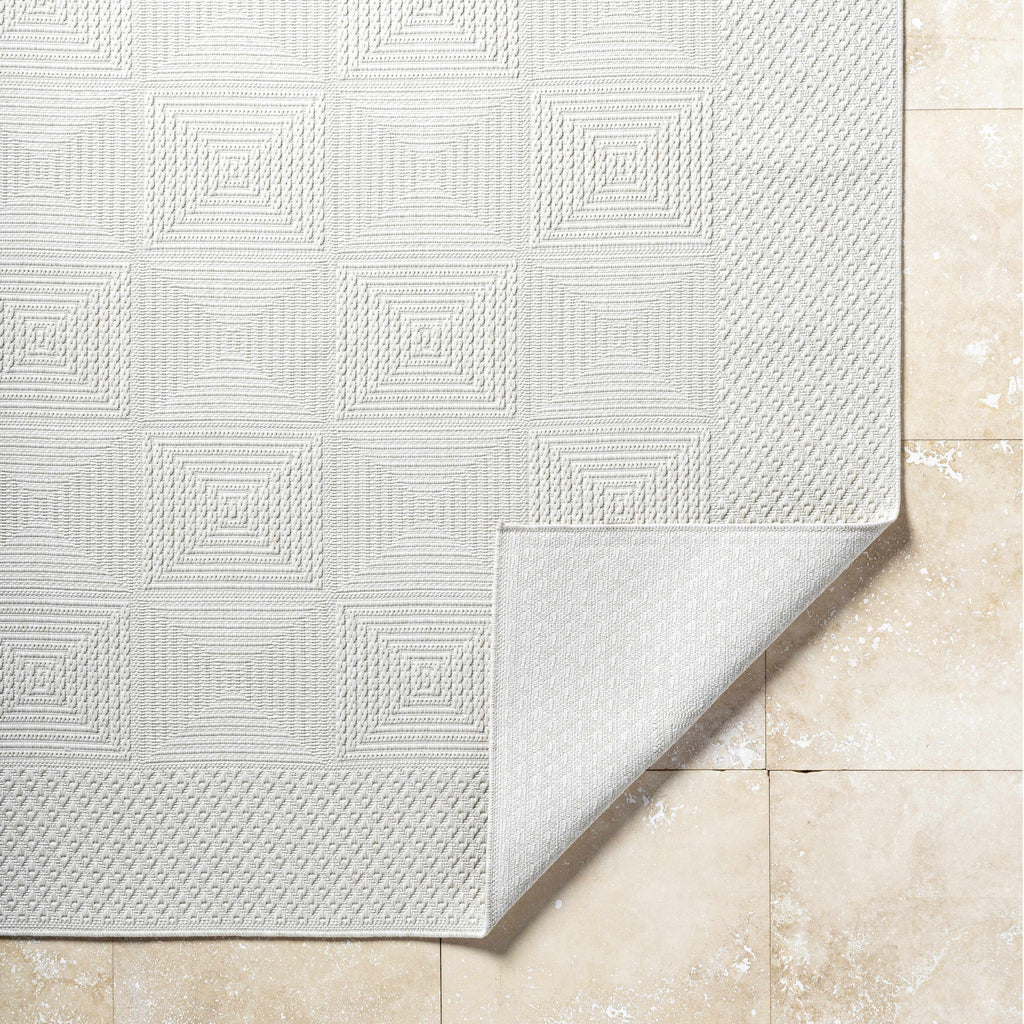 Anabia White Outdoor Area Rug