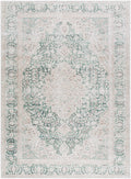 Yanis Vintage Flat Pile Washable Rug