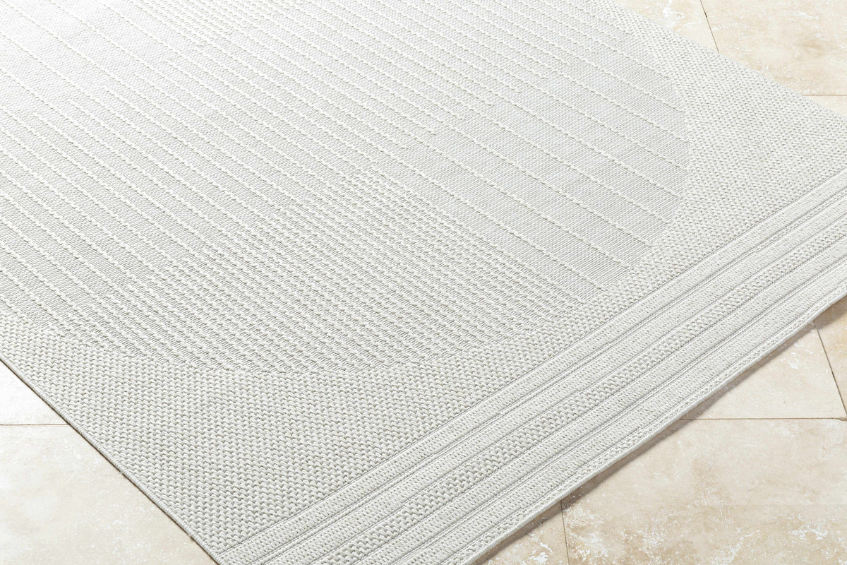 Yuley White Outdoor Area Rug