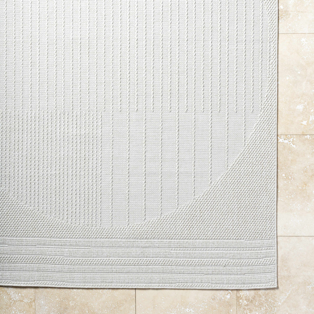 Yuley White Outdoor Area Rug