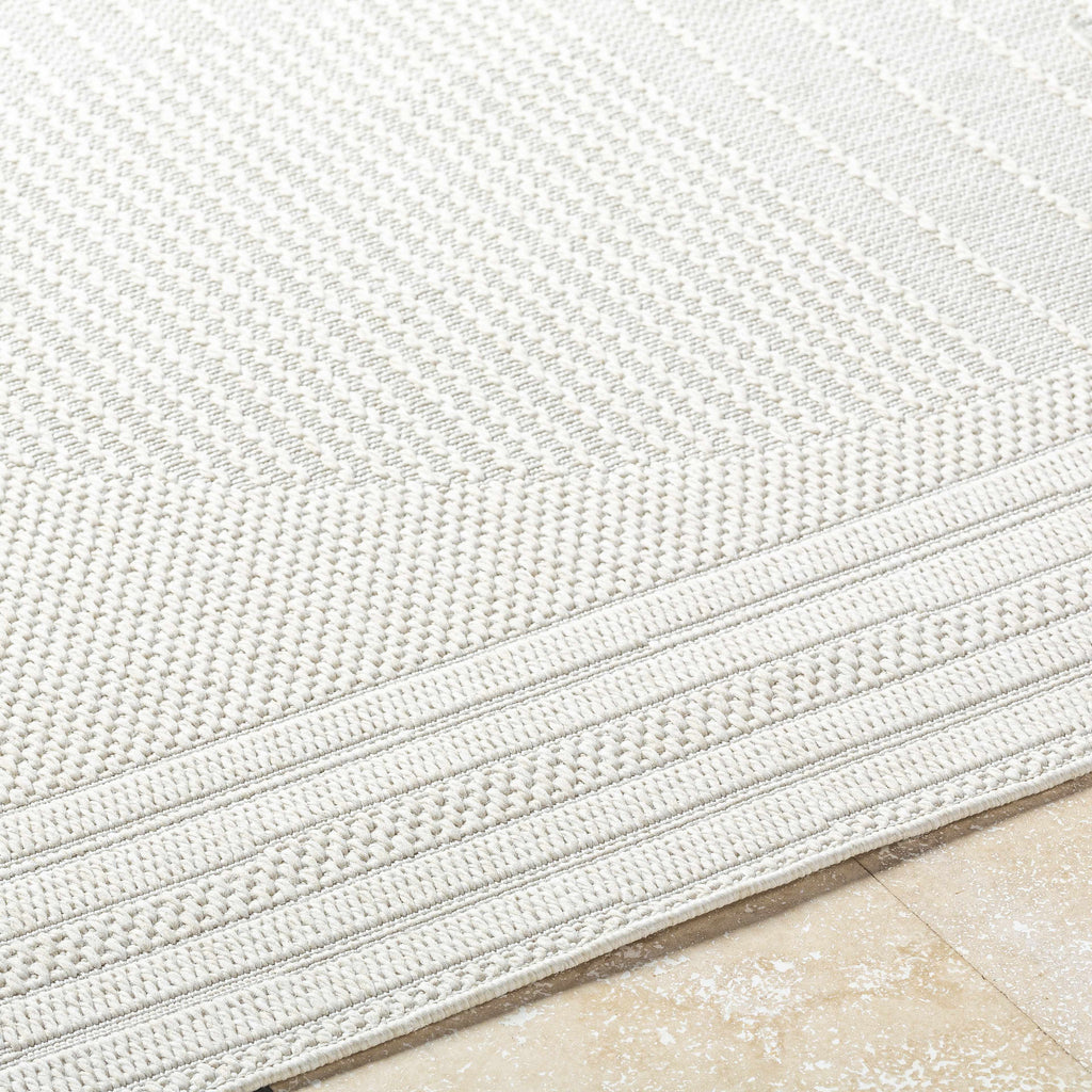 Yuley White Outdoor Area Rug
