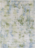 Anitra Green Washable Area Rug