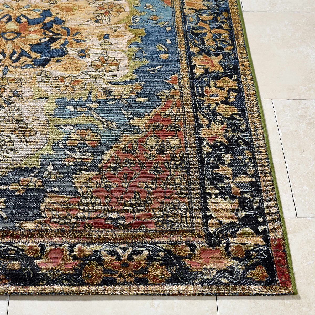 Zorea Traditional Outdoor Area Rug